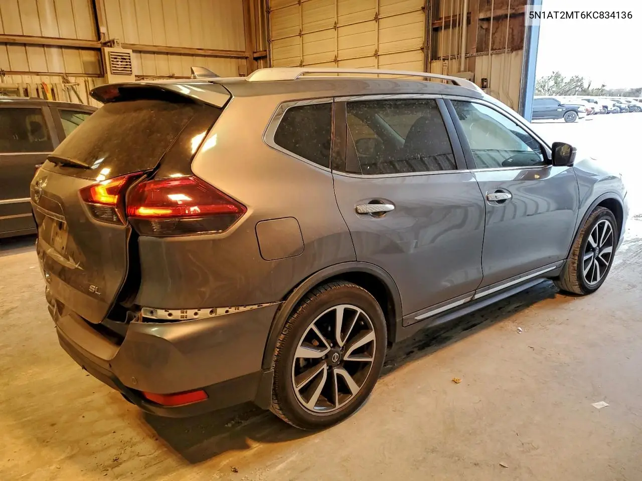 5N1AT2MT6KC834136 2019 Nissan Rogue S