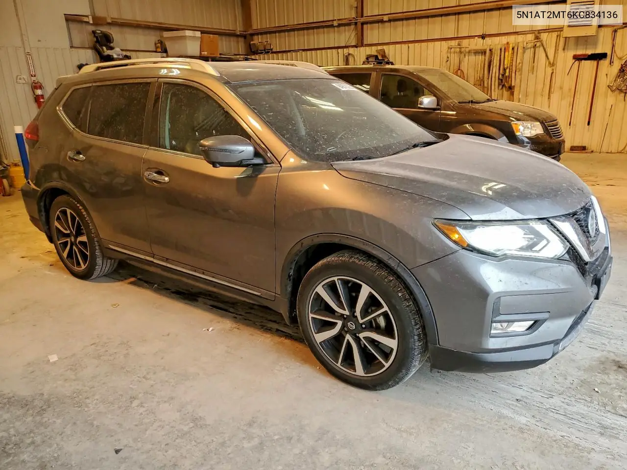 5N1AT2MT6KC834136 2019 Nissan Rogue S