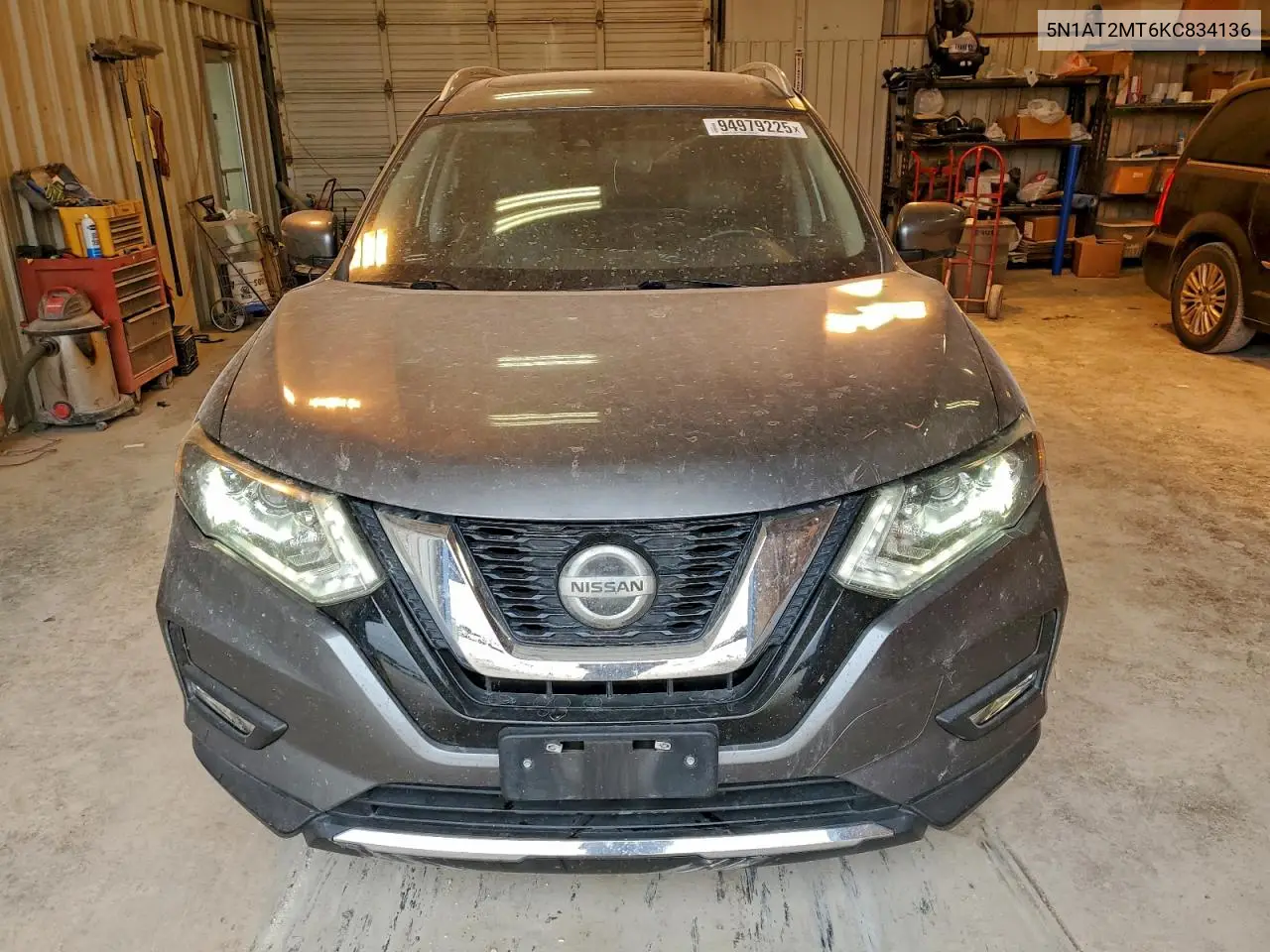5N1AT2MT6KC834136 2019 Nissan Rogue S