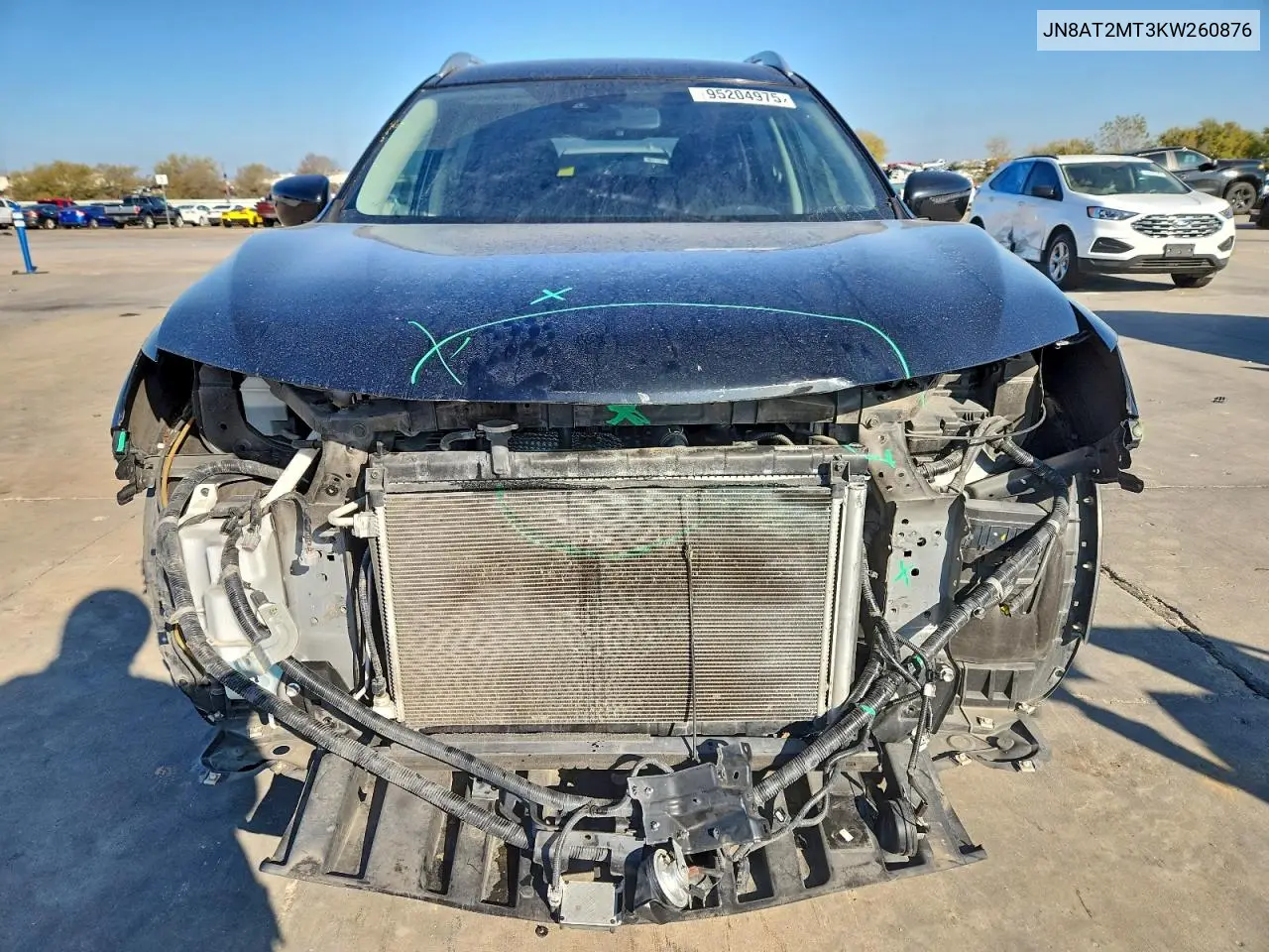 JN8AT2MT3KW260876 2019 Nissan Rogue S