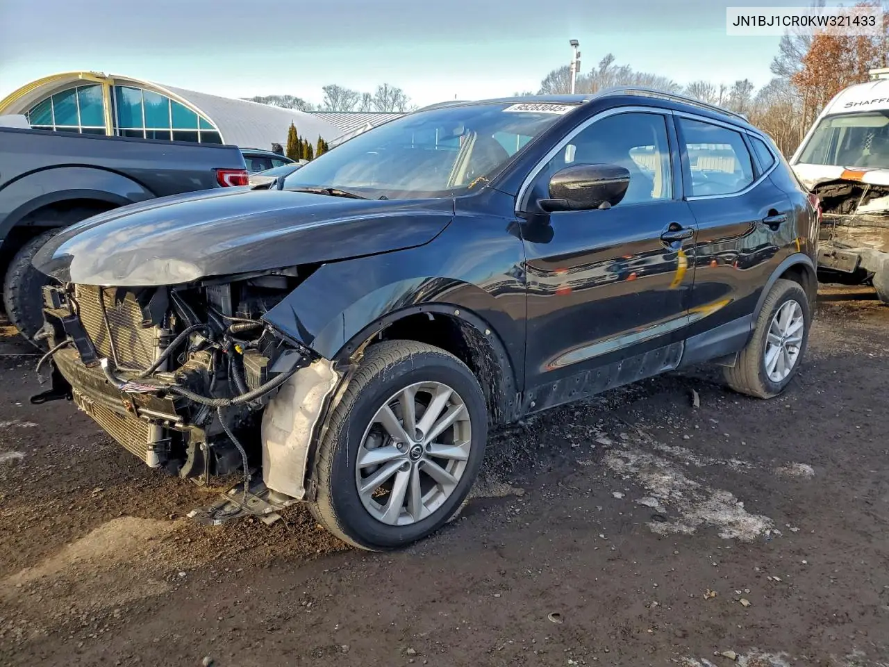 JN1BJ1CR0KW321433 2019 Nissan Rogue Sport S