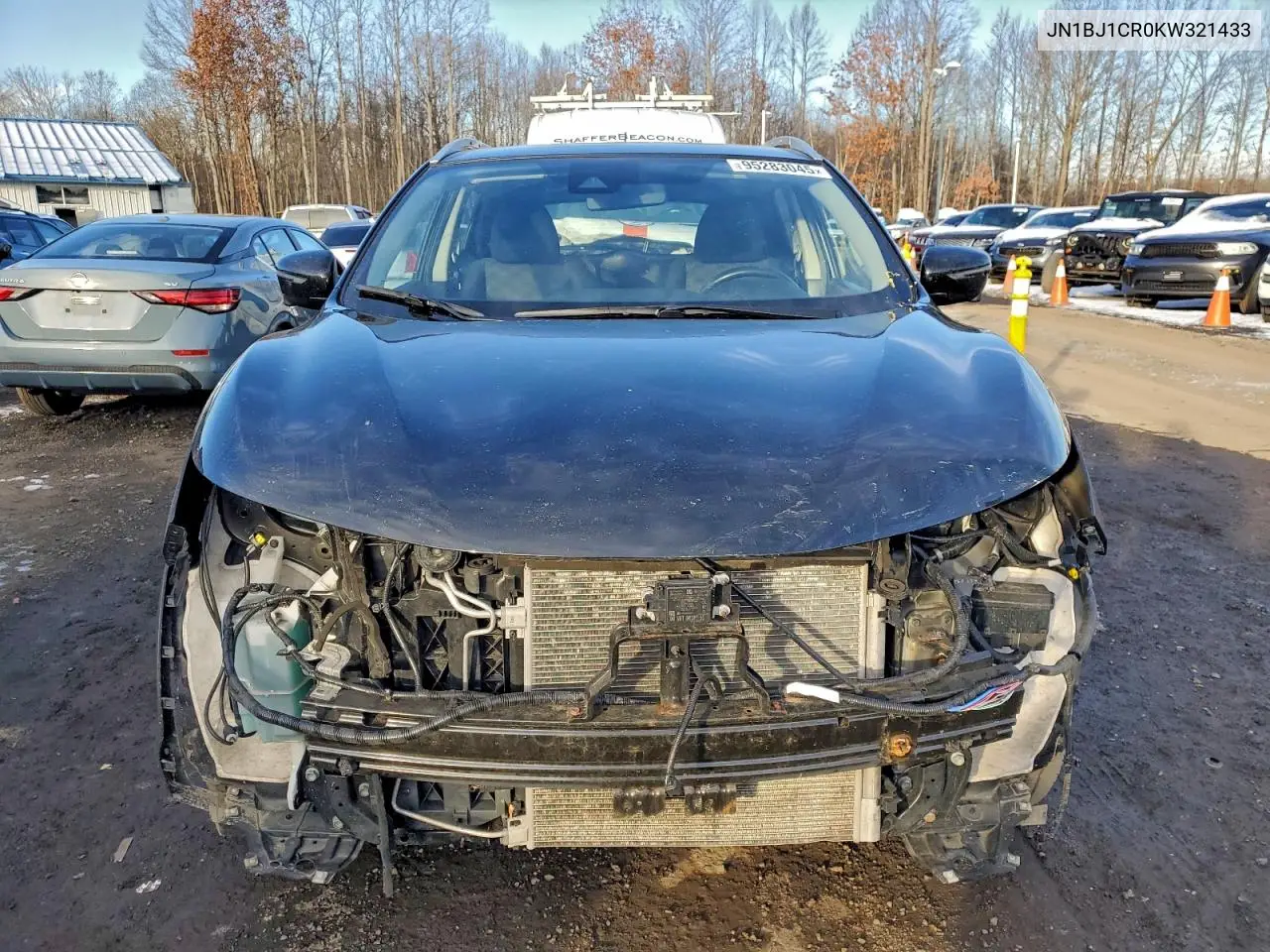 JN1BJ1CR0KW321433 2019 Nissan Rogue Sport S