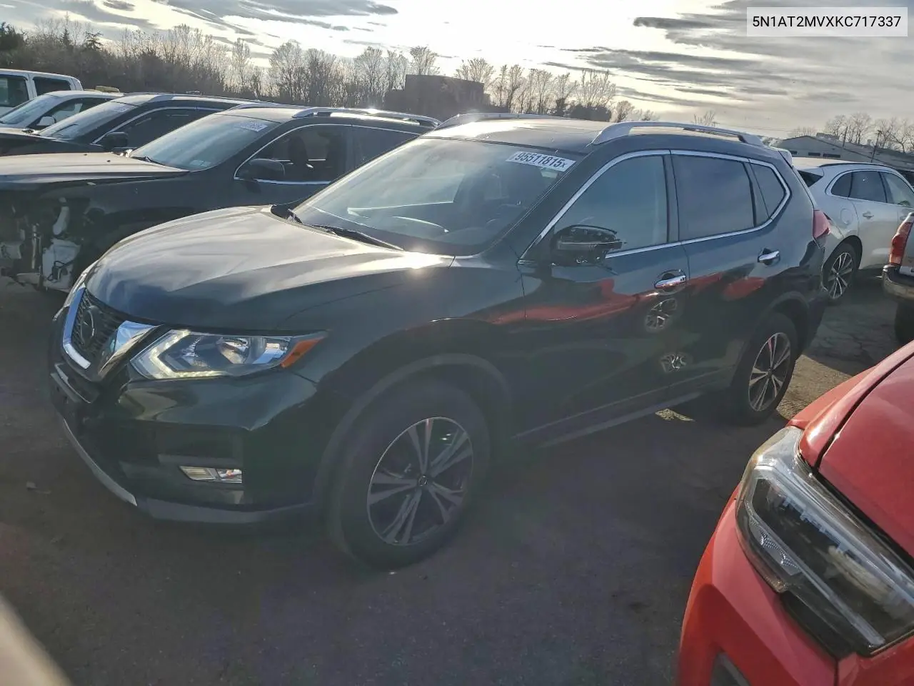 5N1AT2MVXKC717337 2019 Nissan Rogue S