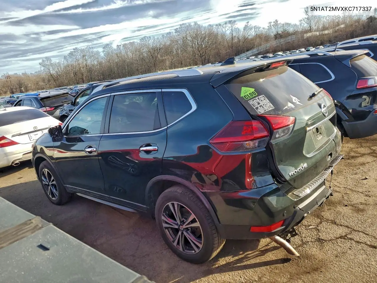 5N1AT2MVXKC717337 2019 Nissan Rogue S