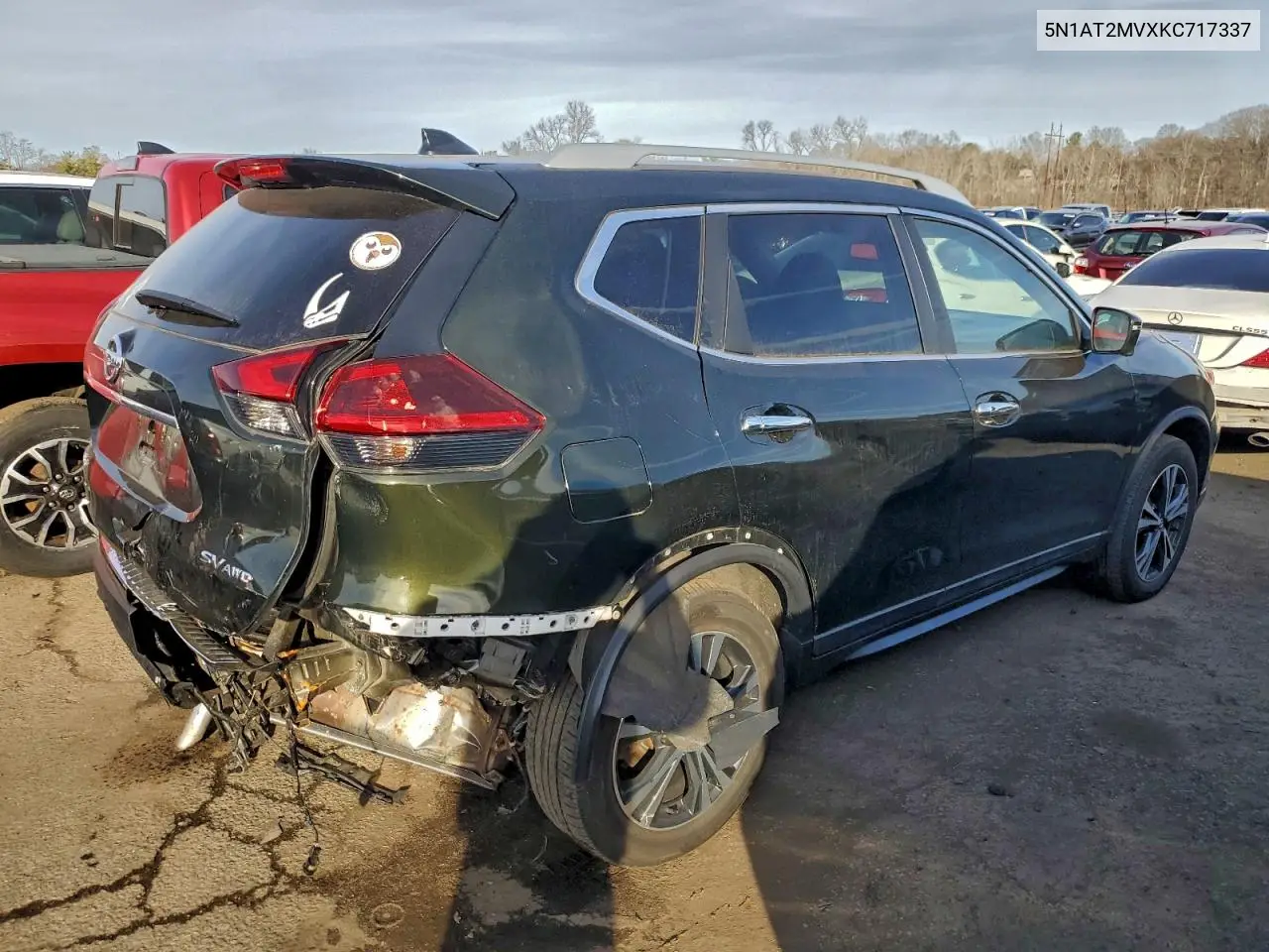 5N1AT2MVXKC717337 2019 Nissan Rogue S