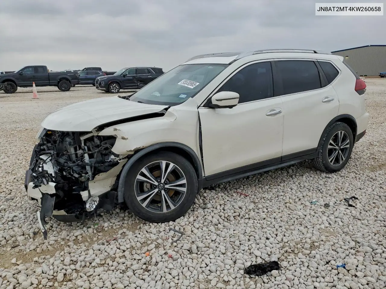 JN8AT2MT4KW260658 2019 Nissan Rogue S