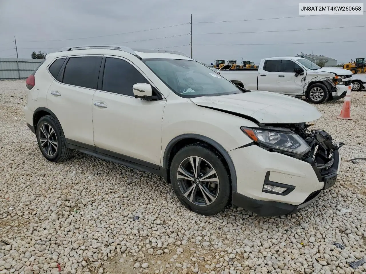 JN8AT2MT4KW260658 2019 Nissan Rogue S