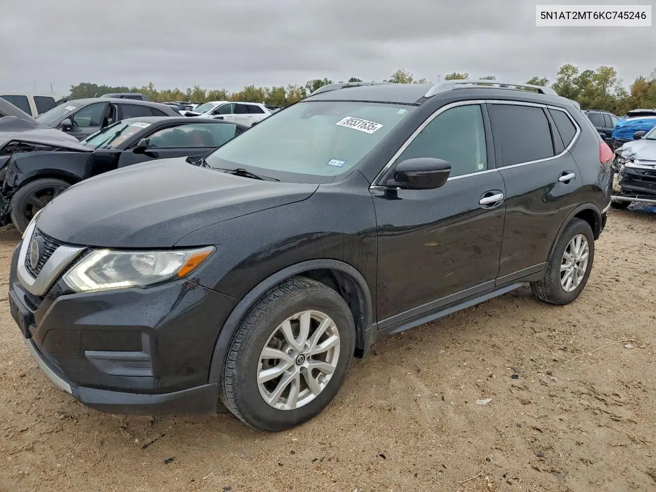 5N1AT2MT6KC745246 2019 Nissan Rogue S