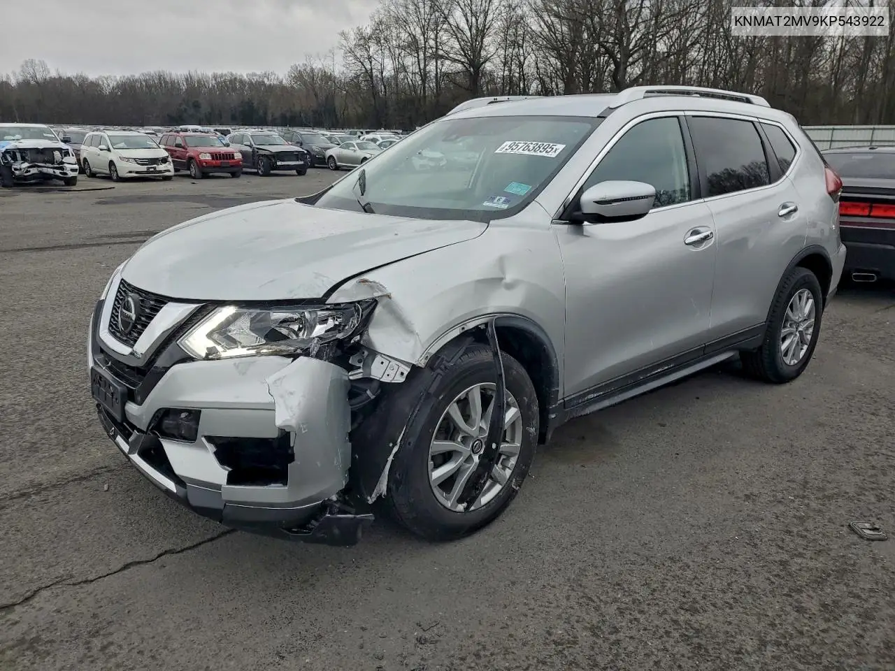 KNMAT2MV9KP543922 2019 Nissan Rogue S