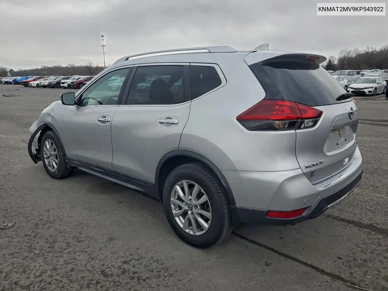 KNMAT2MV9KP543922 2019 Nissan Rogue S