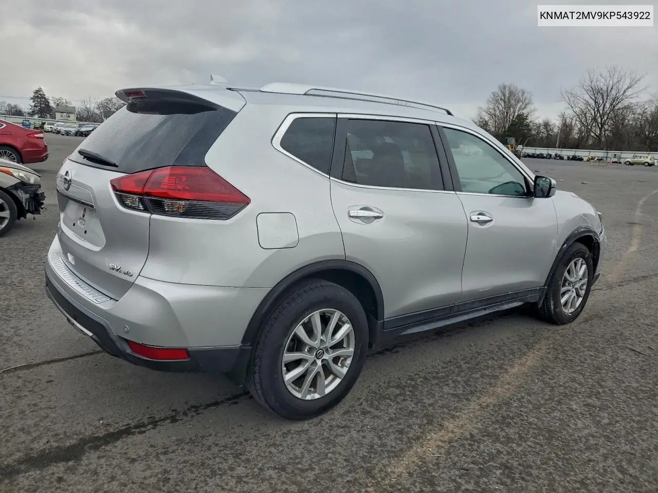 KNMAT2MV9KP543922 2019 Nissan Rogue S