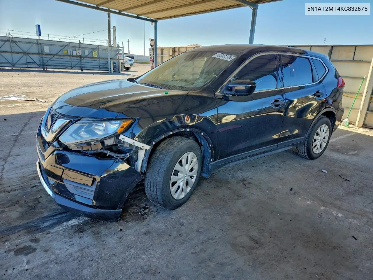 5N1AT2MT4KC832675 2019 Nissan Rogue S