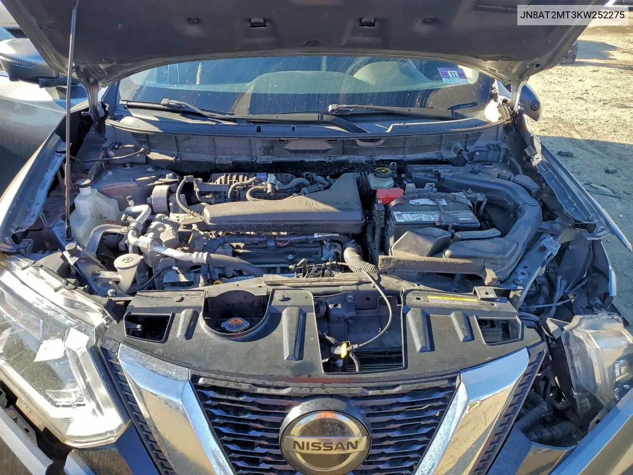 JN8AT2MT3KW252275 2019 Nissan Rogue S
