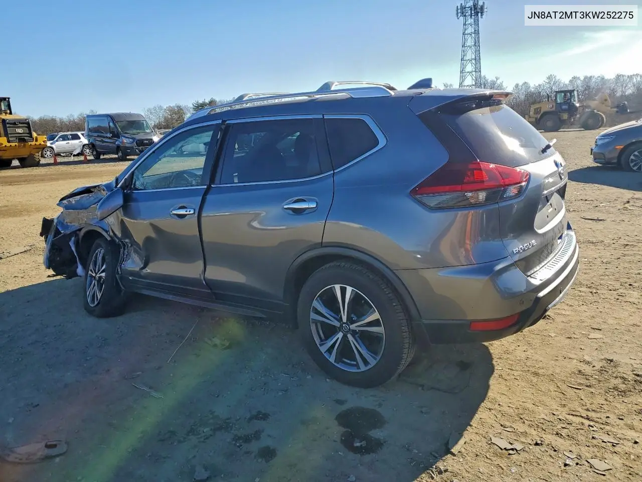 JN8AT2MT3KW252275 2019 Nissan Rogue S