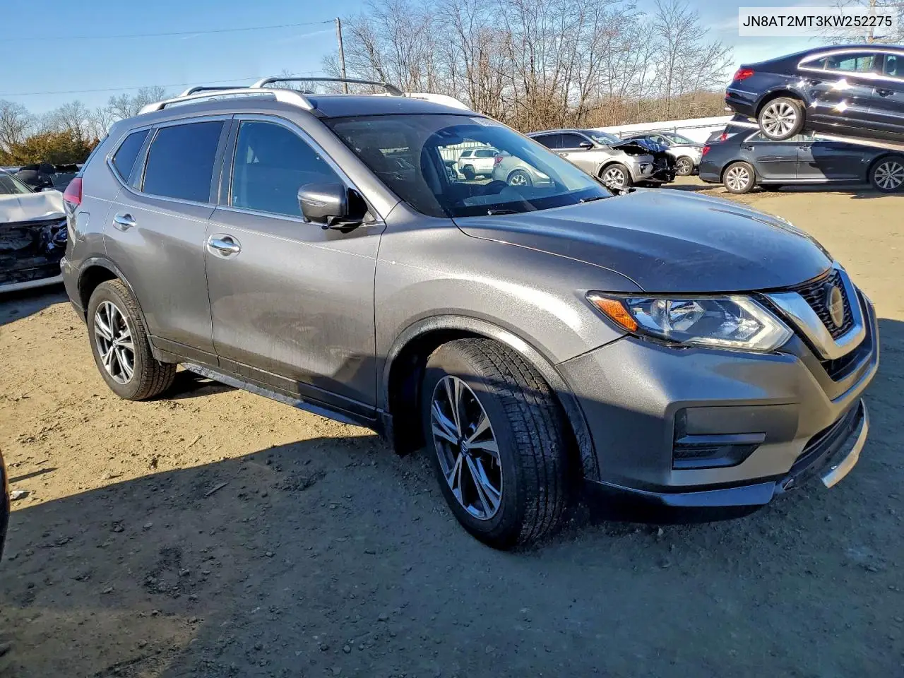 JN8AT2MT3KW252275 2019 Nissan Rogue S