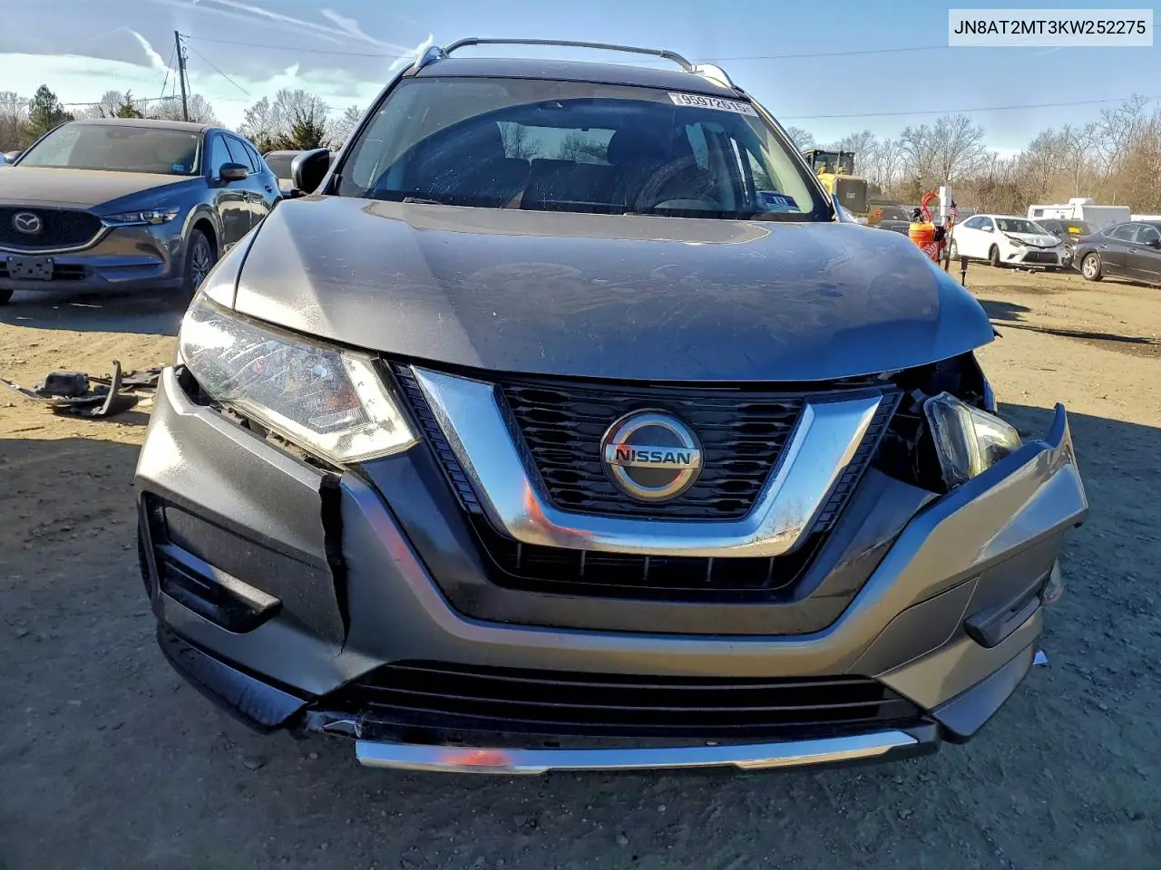 JN8AT2MT3KW252275 2019 Nissan Rogue S