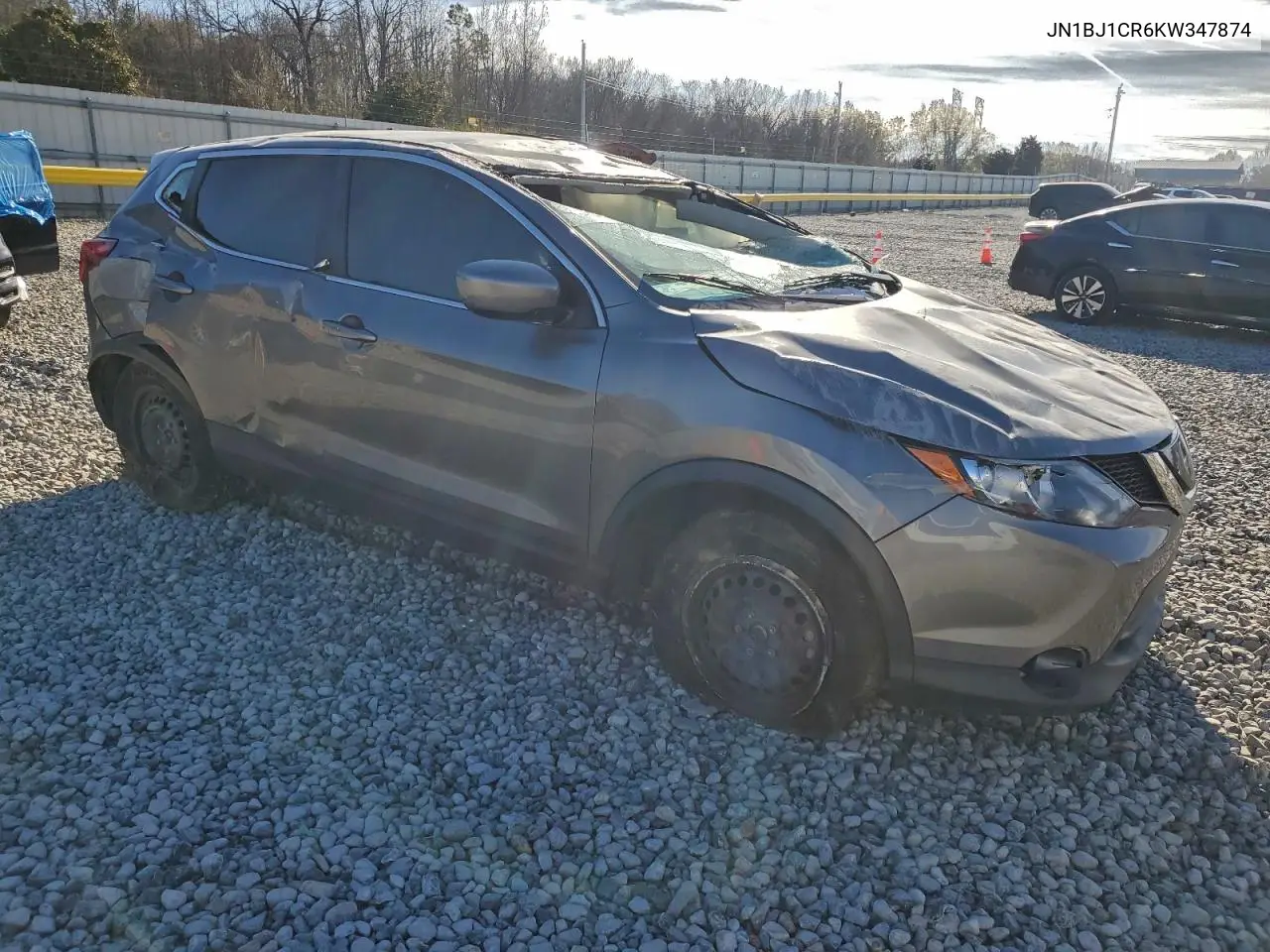 JN1BJ1CR6KW347874 2019 Nissan Rogue Sport S