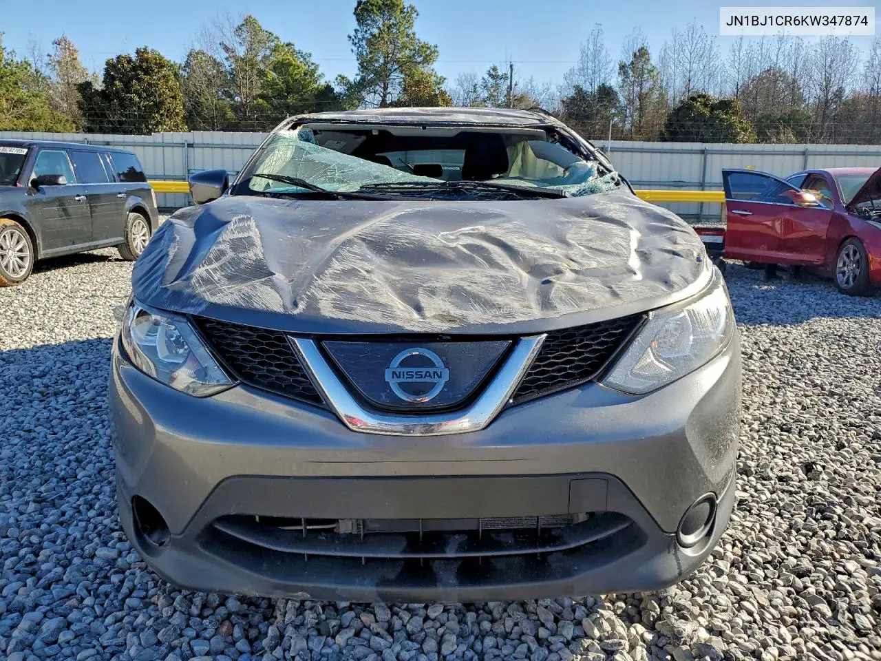 JN1BJ1CR6KW347874 2019 Nissan Rogue Sport S