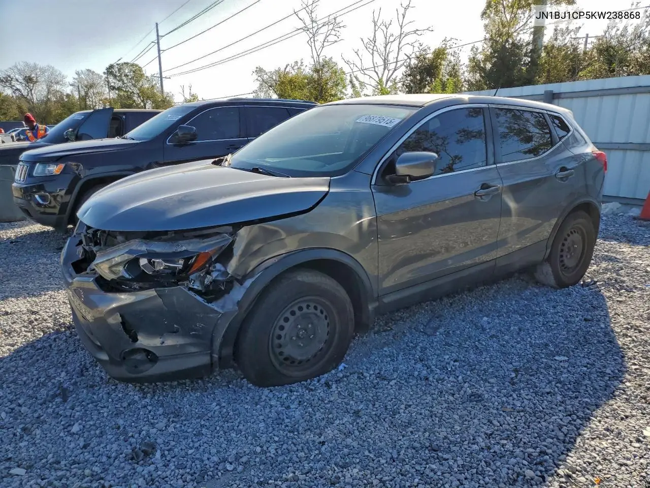 JN1BJ1CP5KW238868 2019 Nissan Rogue Sport S