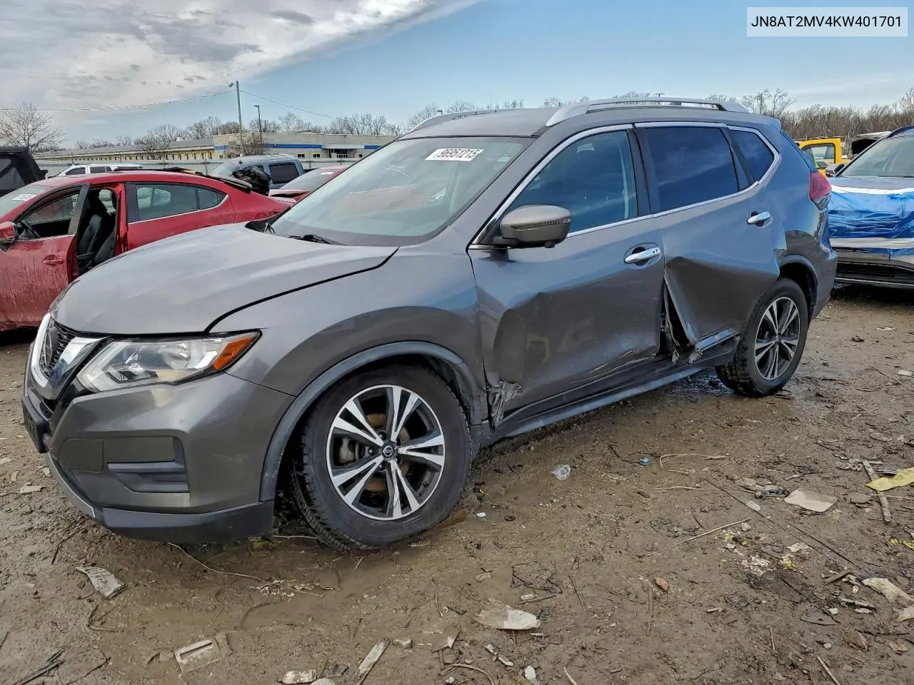 JN8AT2MV4KW401701 2019 Nissan Rogue S