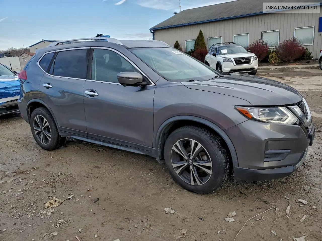 JN8AT2MV4KW401701 2019 Nissan Rogue S