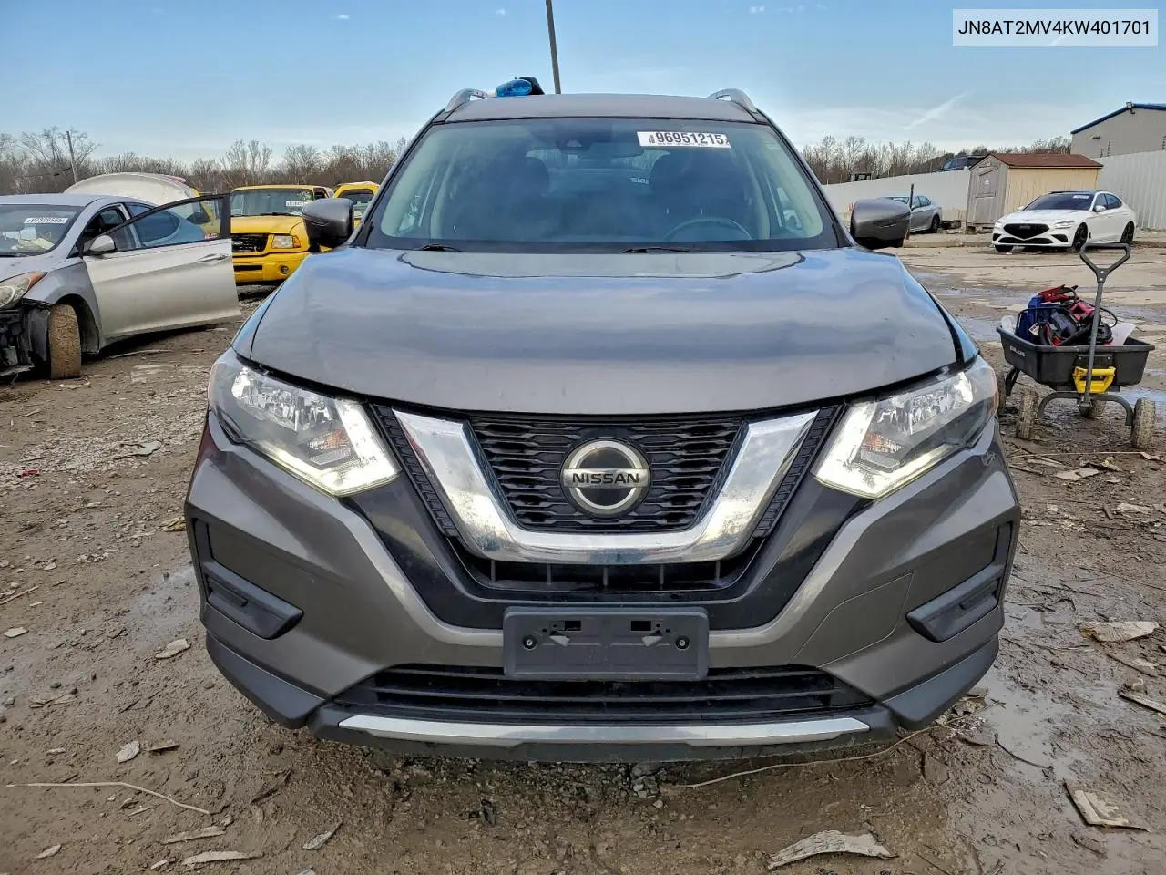 JN8AT2MV4KW401701 2019 Nissan Rogue S