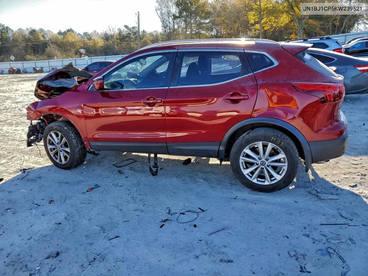 JN1BJ1CP5KW239521 2019 Nissan Rogue Sport S