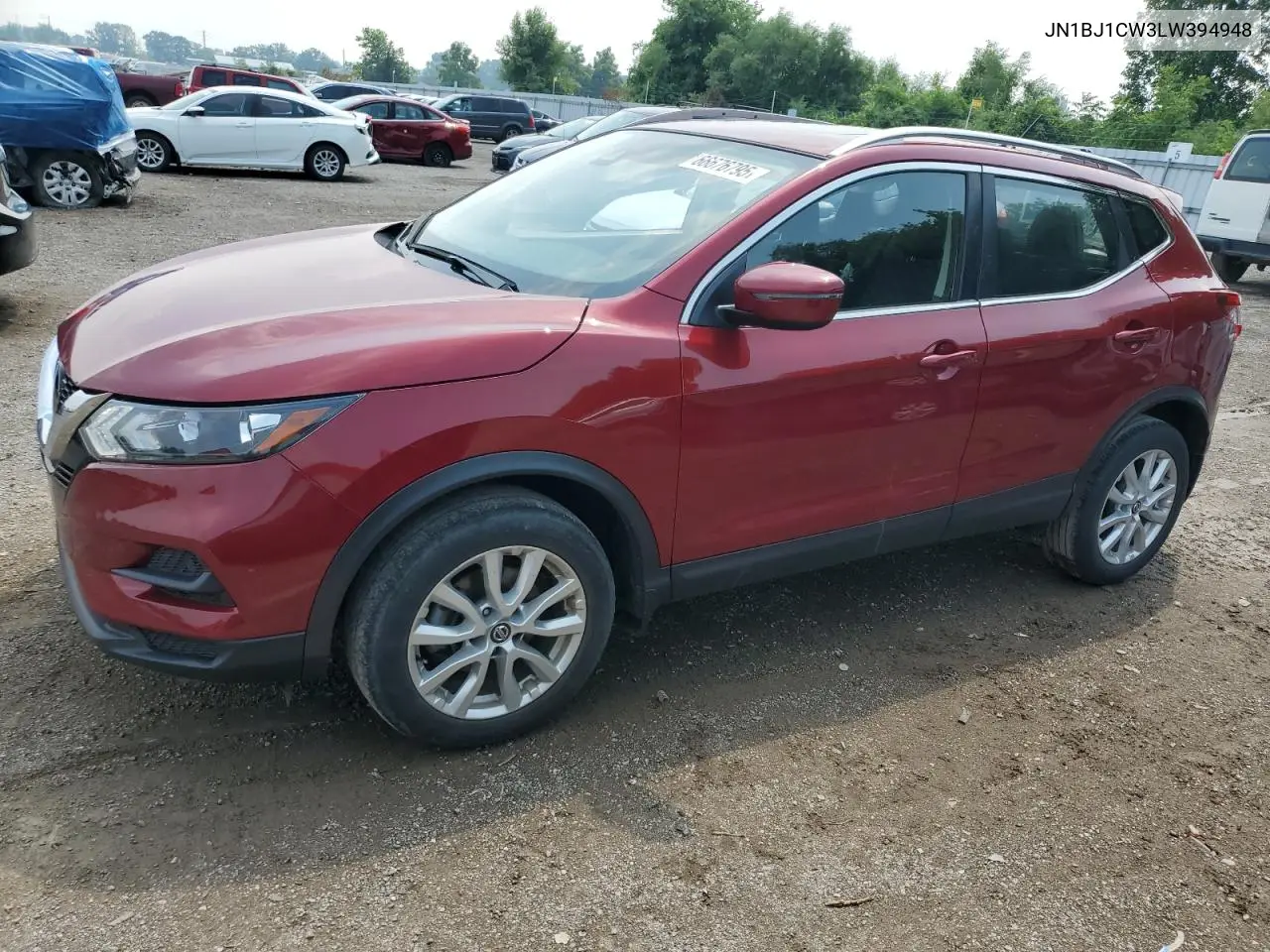 JN1BJ1CW3LW394948 2020 Nissan Rogue Sport S