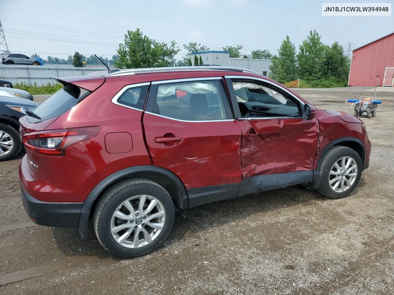 JN1BJ1CW3LW394948 2020 Nissan Rogue Sport S