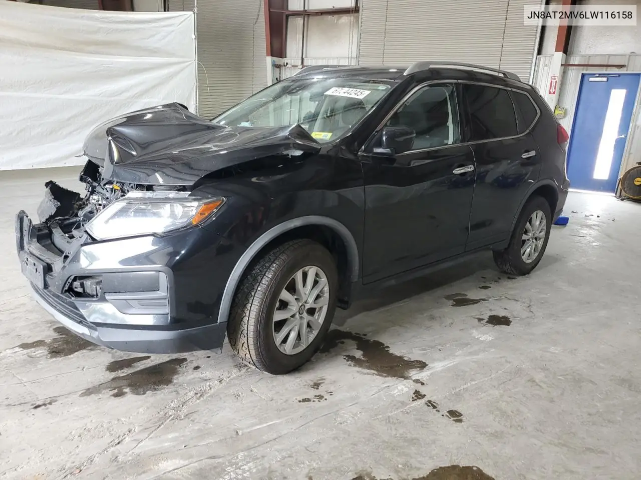 JN8AT2MV6LW116158 2020 Nissan Rogue S