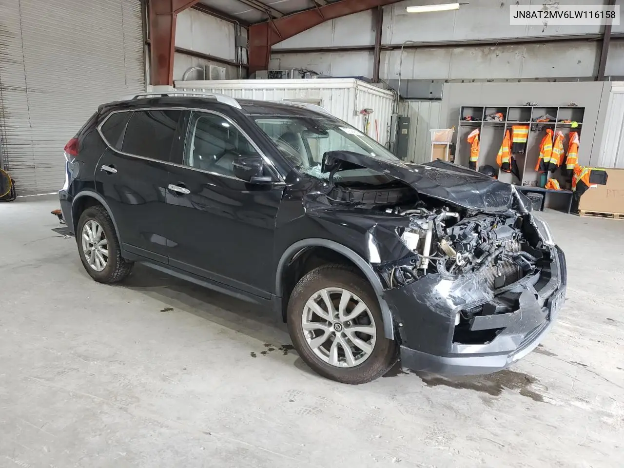 JN8AT2MV6LW116158 2020 Nissan Rogue S
