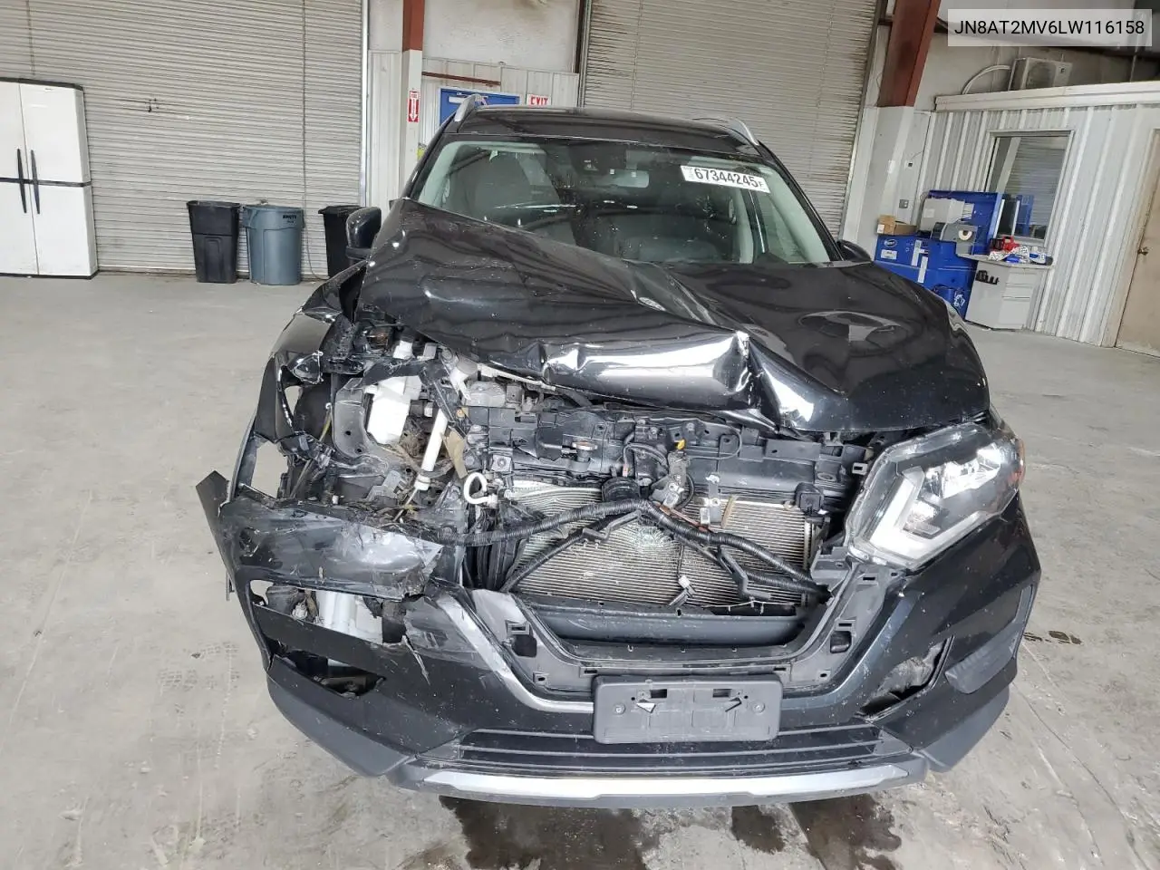 JN8AT2MV6LW116158 2020 Nissan Rogue S