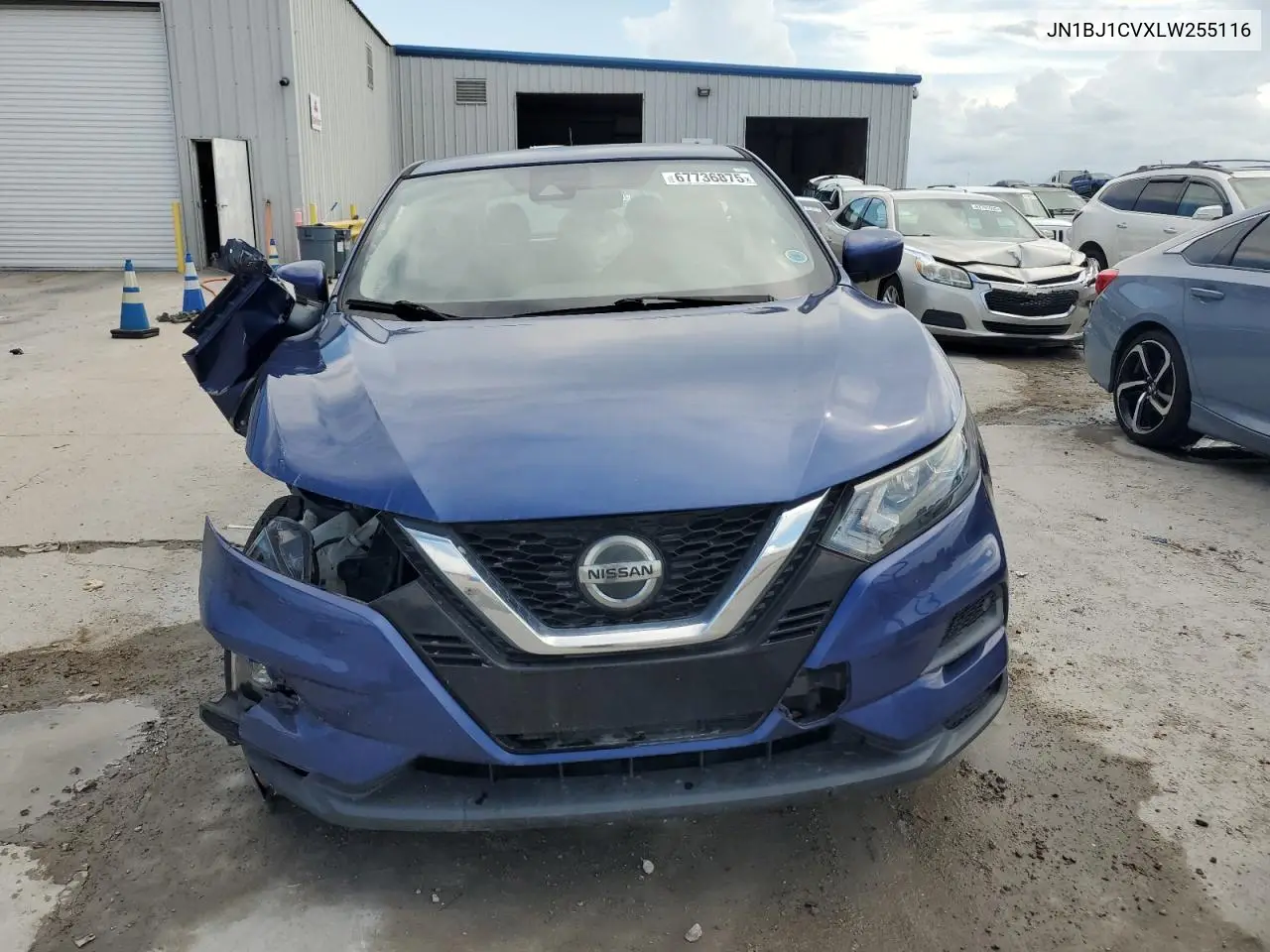 JN1BJ1CVXLW255116 2020 Nissan Rogue Sport S