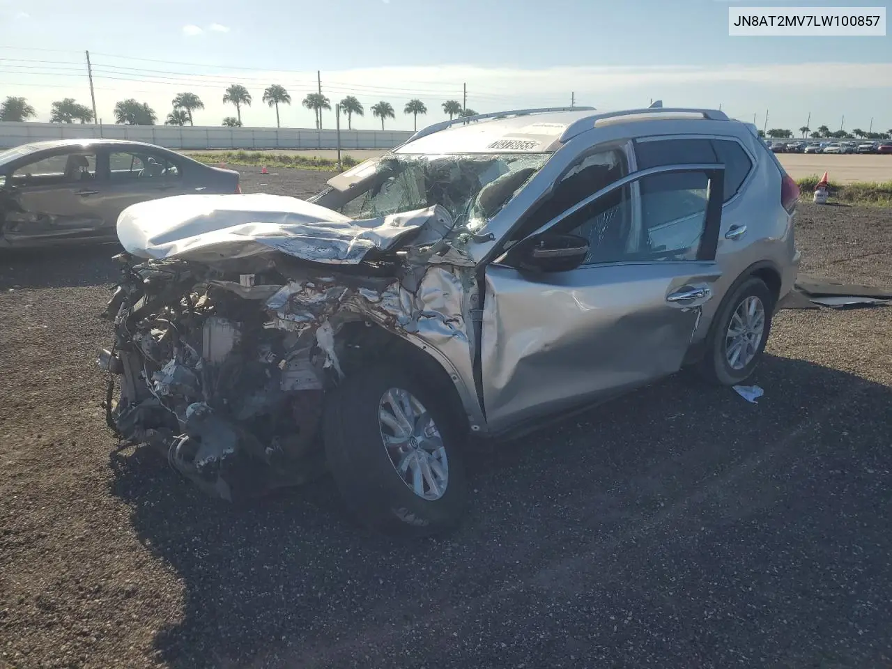JN8AT2MV7LW100857 2020 Nissan Rogue S
