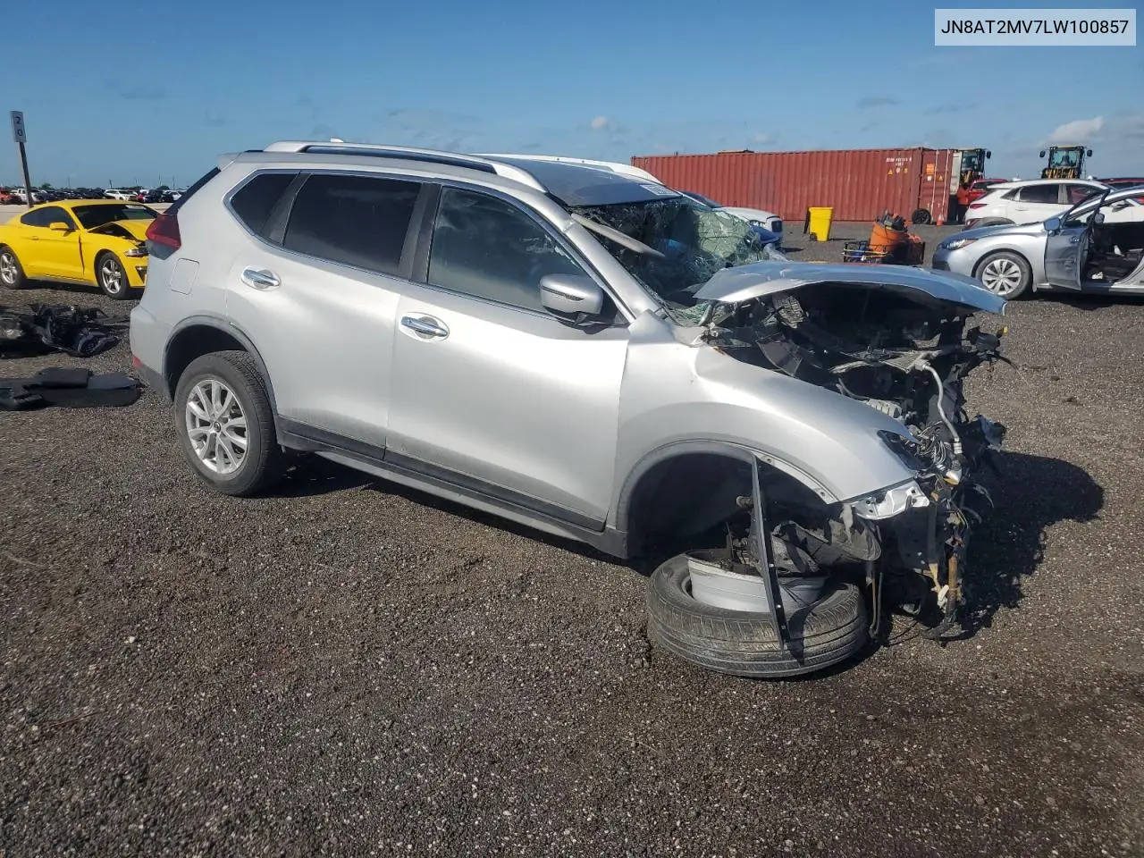 JN8AT2MV7LW100857 2020 Nissan Rogue S