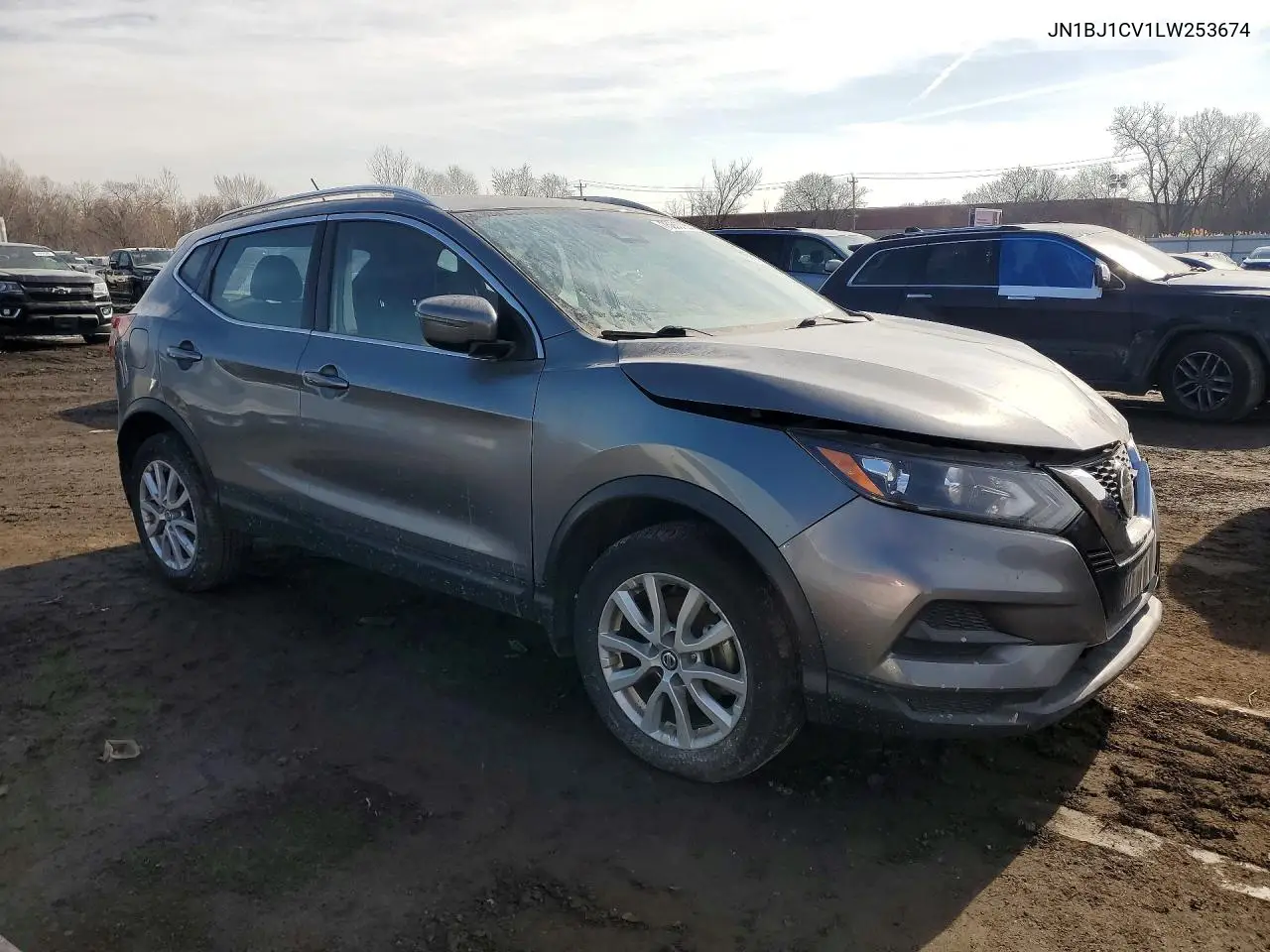 JN1BJ1CV1LW253674 2020 Nissan Rogue Sport S