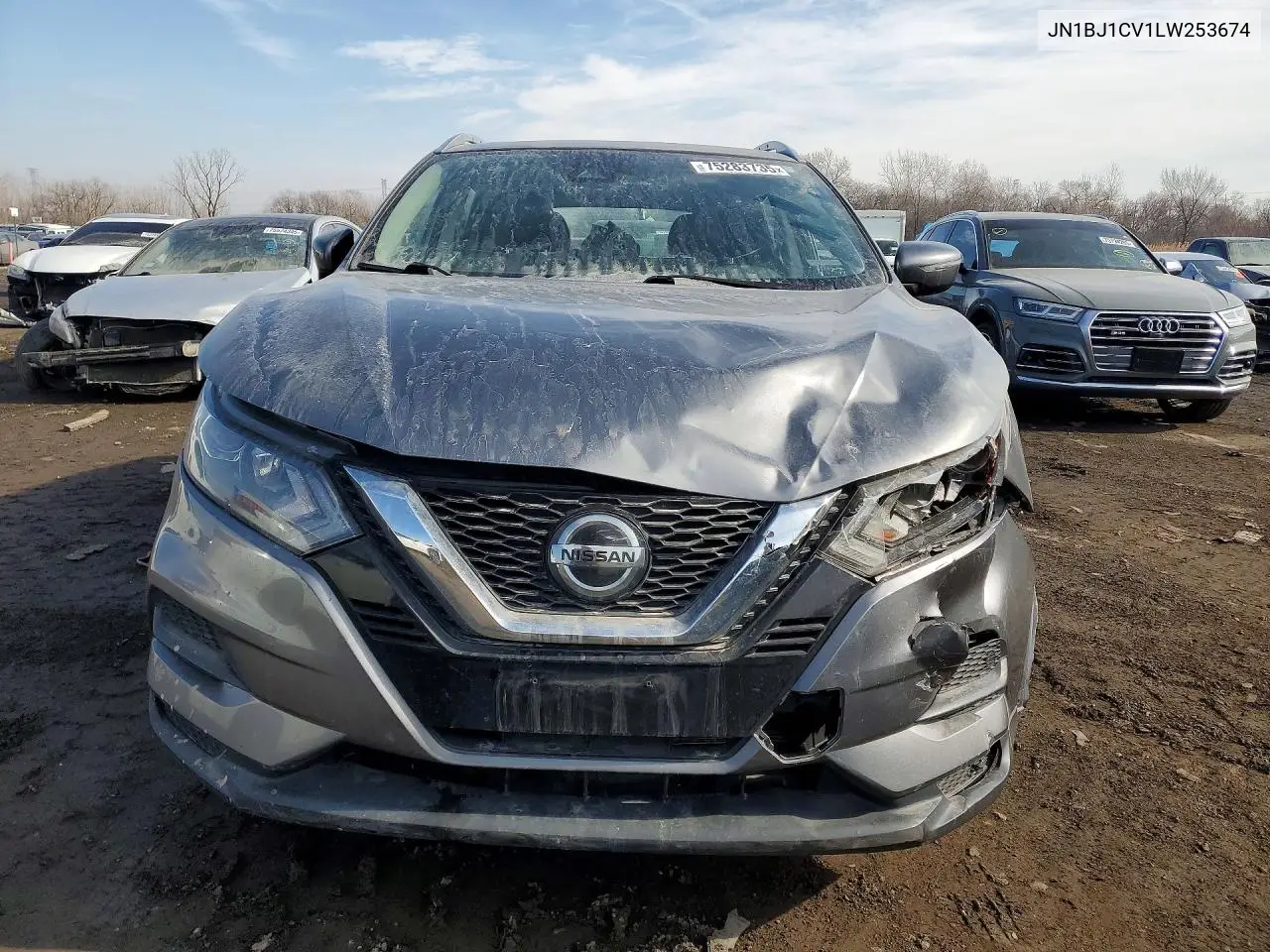 JN1BJ1CV1LW253674 2020 Nissan Rogue Sport S