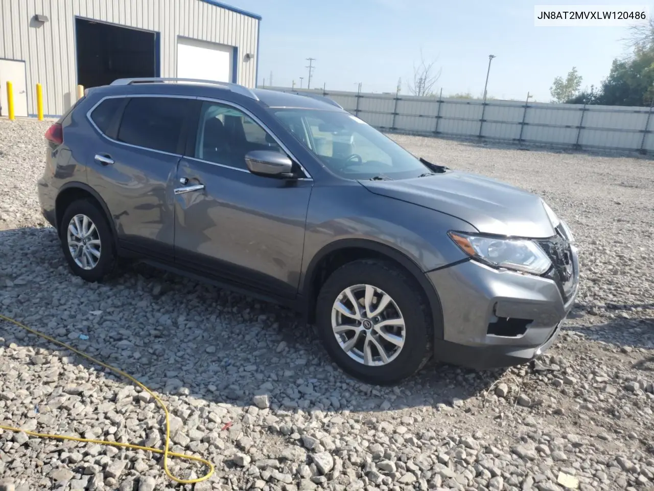 JN8AT2MVXLW120486 2020 Nissan Rogue S