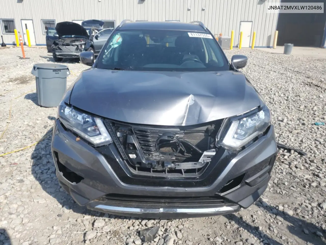 JN8AT2MVXLW120486 2020 Nissan Rogue S