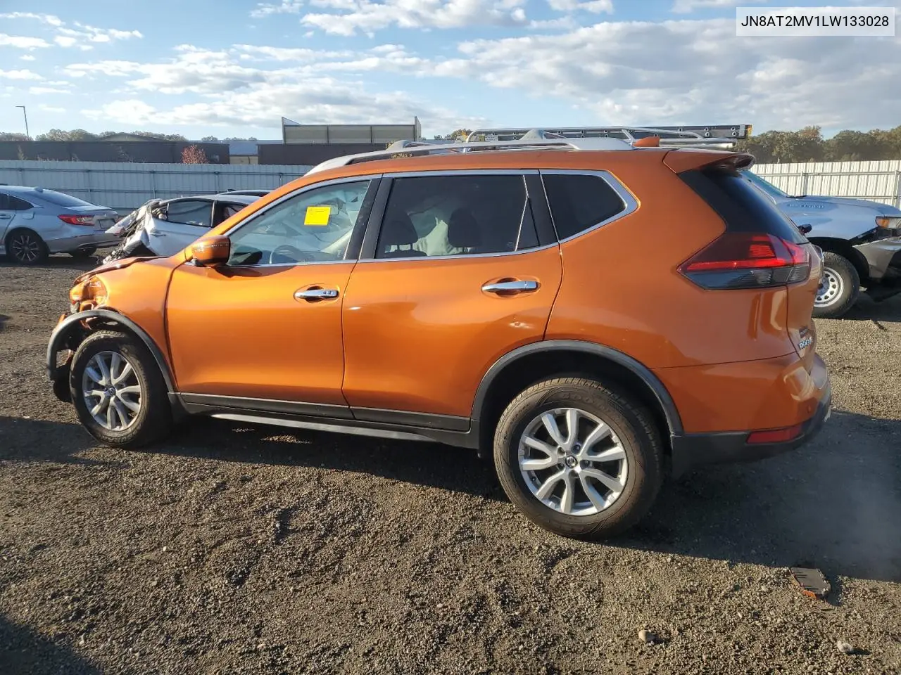 JN8AT2MV1LW133028 2020 Nissan Rogue S