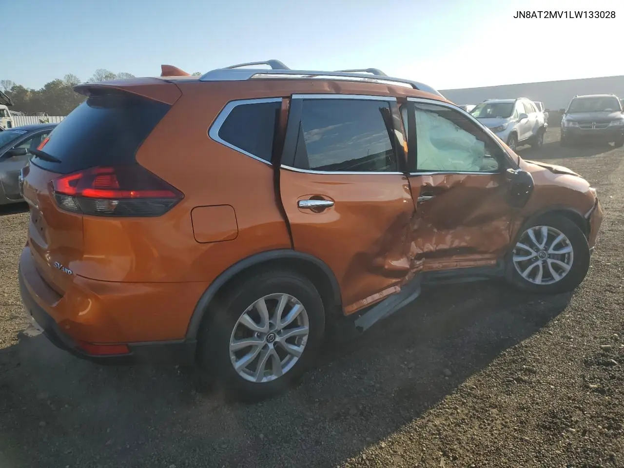 JN8AT2MV1LW133028 2020 Nissan Rogue S