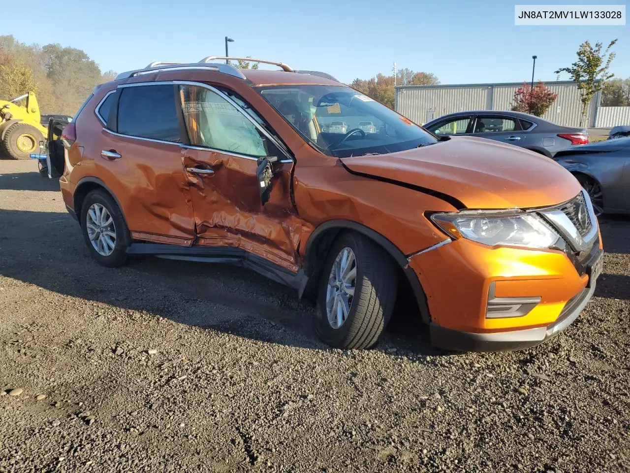 JN8AT2MV1LW133028 2020 Nissan Rogue S