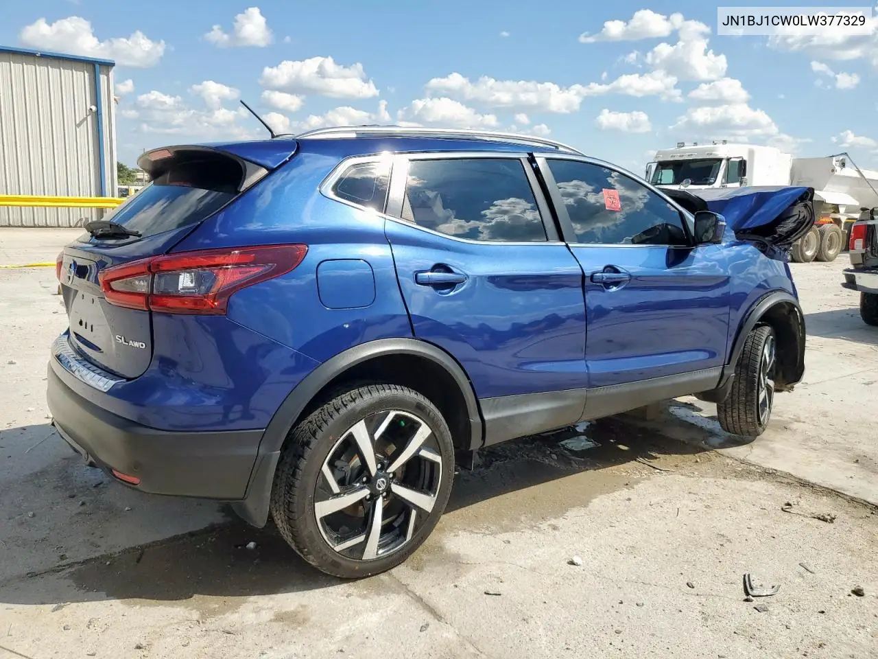 JN1BJ1CW0LW377329 2020 Nissan Rogue Sport S