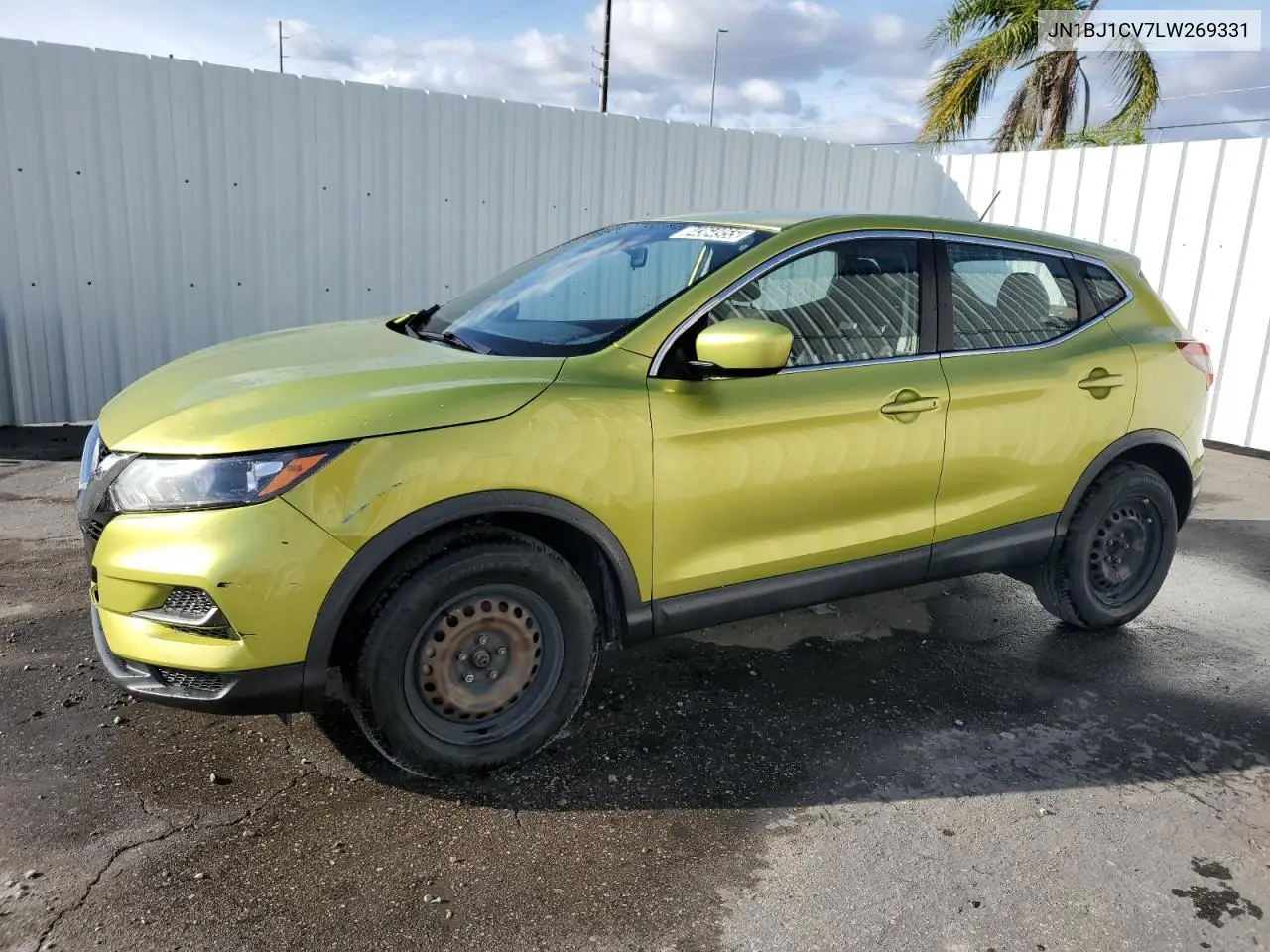 JN1BJ1CV7LW269331 2020 Nissan Rogue Sport S