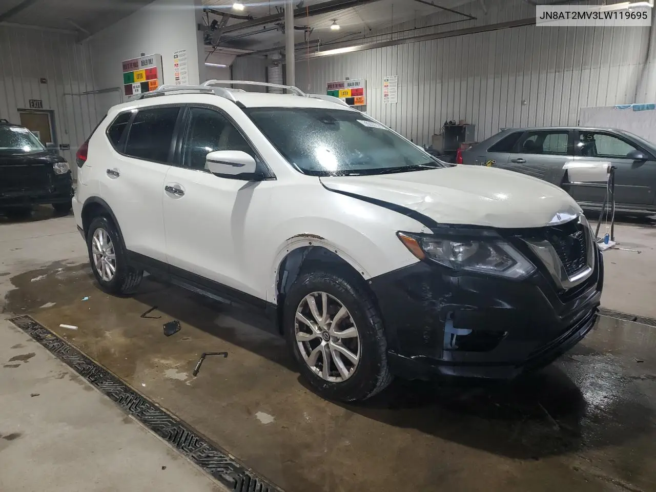 JN8AT2MV3LW119695 2020 Nissan Rogue S