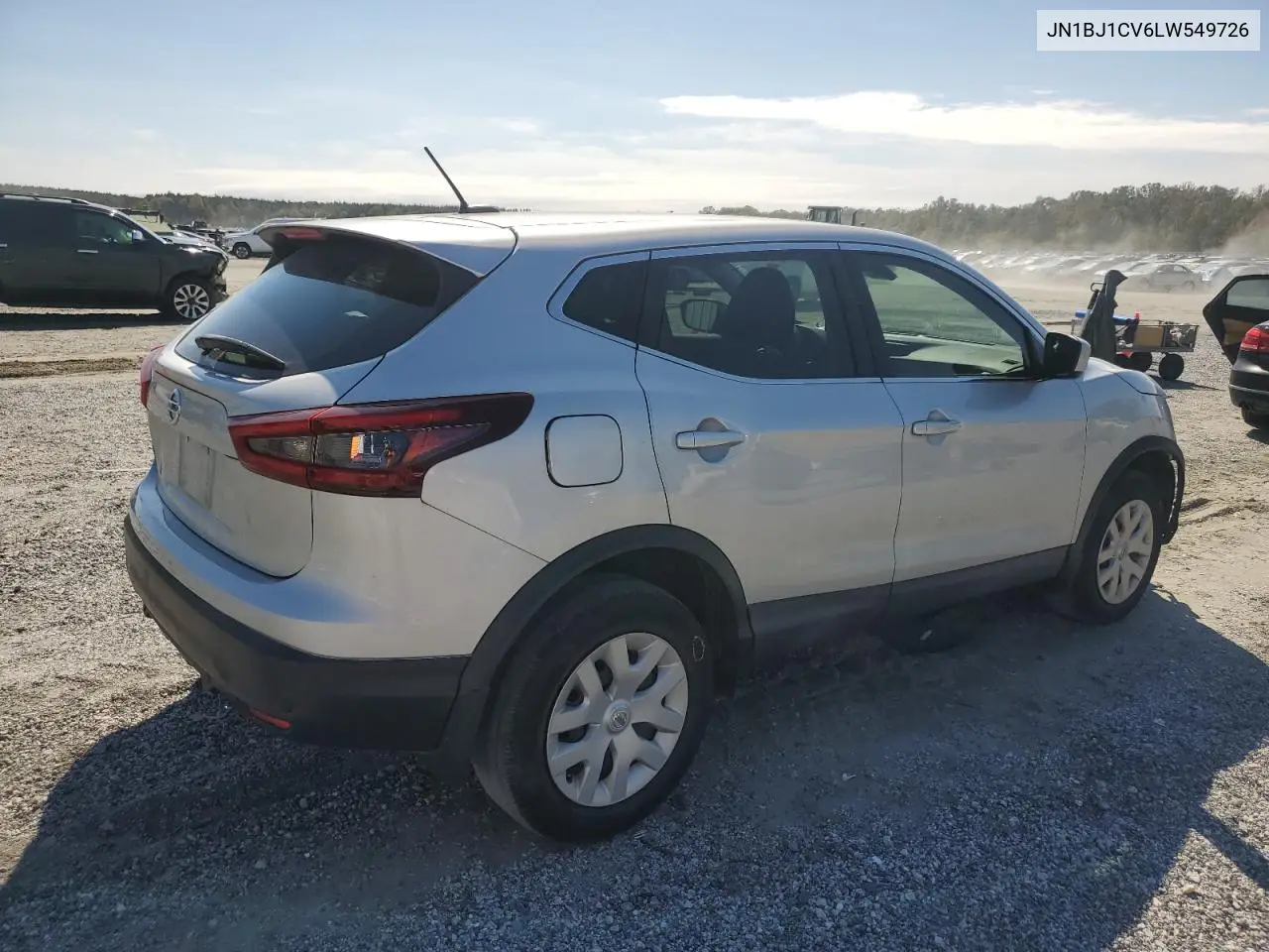 JN1BJ1CV6LW549726 2020 Nissan Rogue Sport S