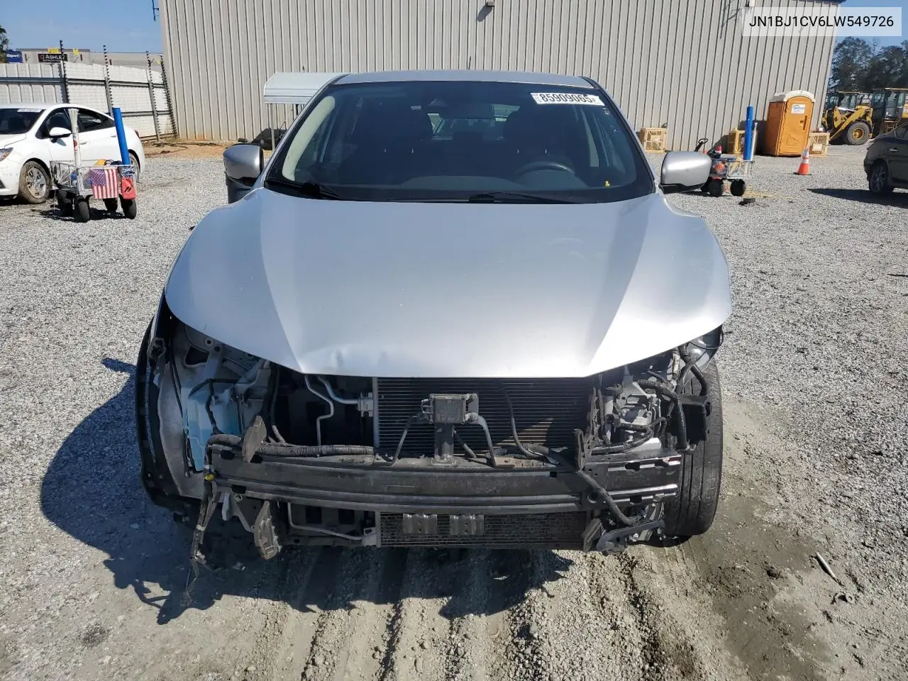 JN1BJ1CV6LW549726 2020 Nissan Rogue Sport S