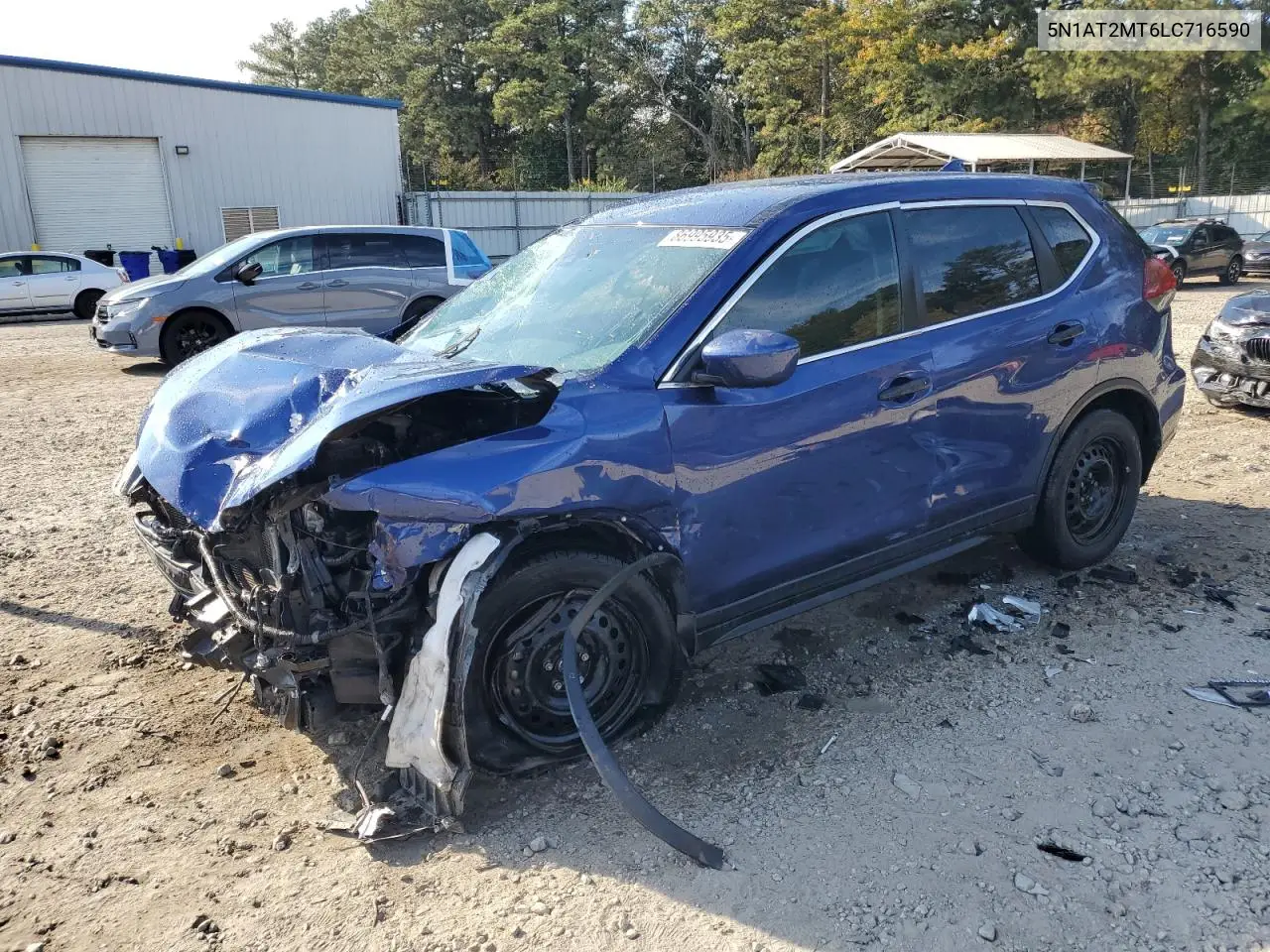 5N1AT2MT6LC716590 2020 Nissan Rogue S