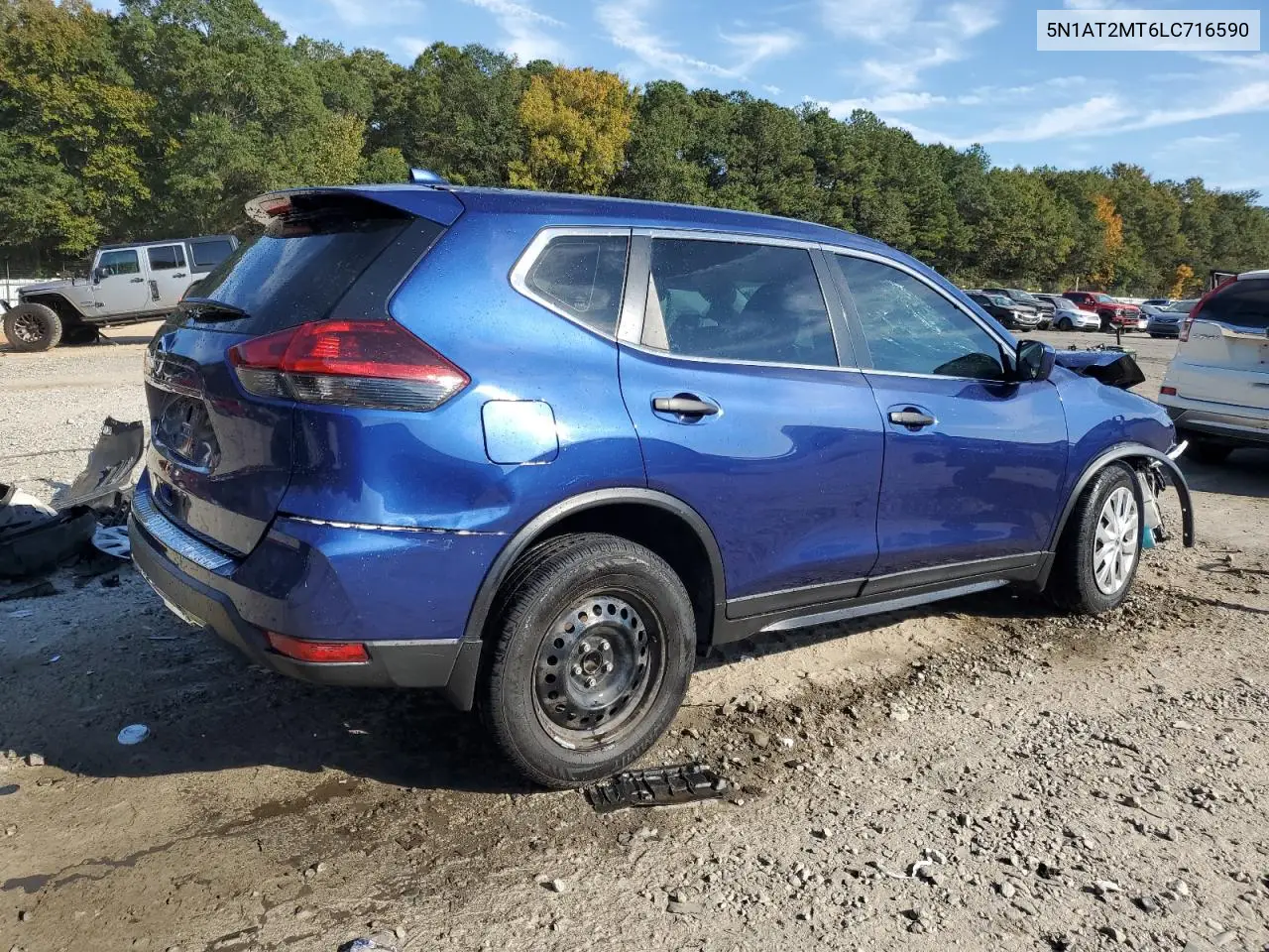 5N1AT2MT6LC716590 2020 Nissan Rogue S