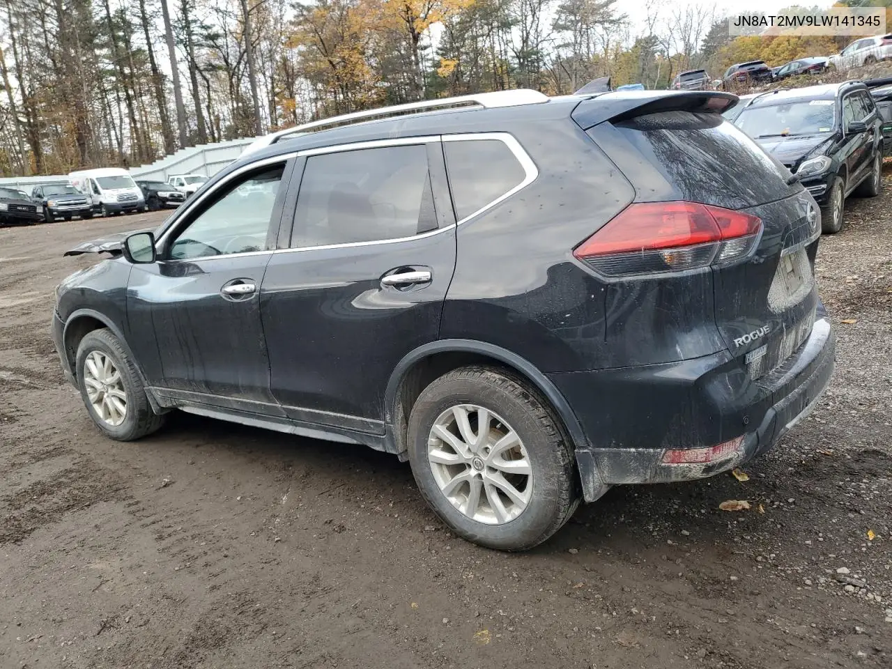 JN8AT2MV9LW141345 2020 Nissan Rogue S